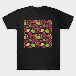 Colorful apple design T-Shirt